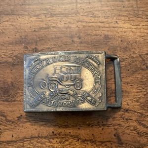 Ford leather belt accessory